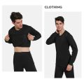 LE6Y Winter Warm Fleece Lined Men's Thermal Underwear Set Thermal Underwear for Men Top and Bottom Set Men's Long Johns Set. 