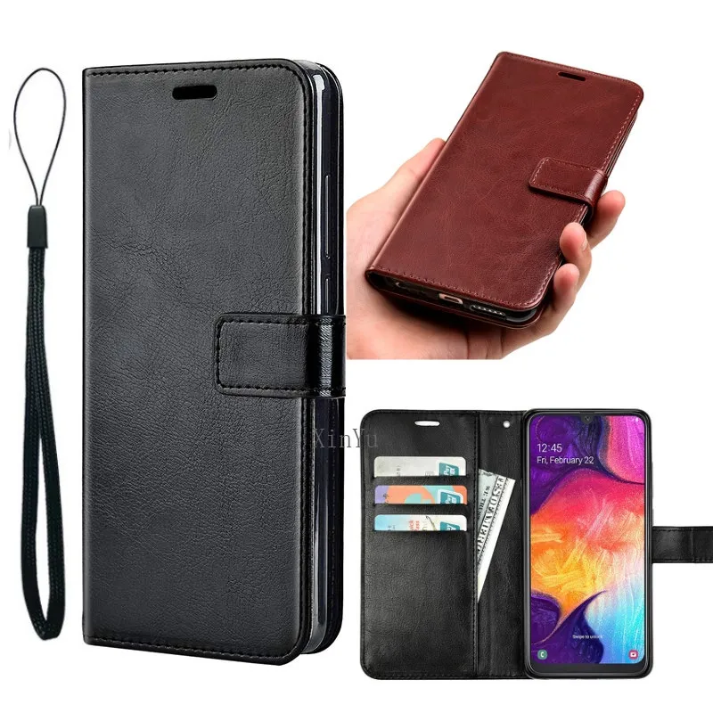 Casing Samsung Galaxy J7 J7+ J5 J2 Prime Pro J7Core 2015 2016 2017 J2Pro  2018 J700f Flip Cover Wallet Case PU Leather With Card Pocket Bumper  Silicone - Main Image
