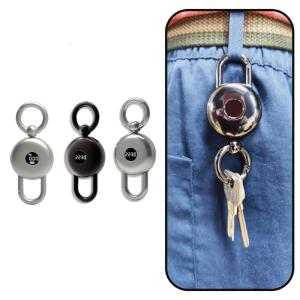 Túi có kích thước Keychain Cân điện tử hợp kim xây dựng tiêu cực Màn hình LCD Thiết bị cân cho hành lý hàng tạp hóa