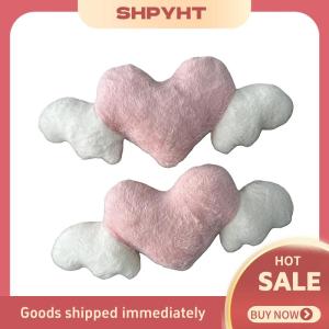 SHPYHT Hình trái tim xe tựa đầu sang trọng Tình Yêu cổ gối ghế phổ thắt lưng gối hỗ trợ phụ kiện trở lại xe đệm