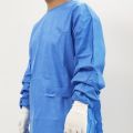 PPE Non-Woven Isolation Gown Disposable Thickened Protective Work Clothes. 