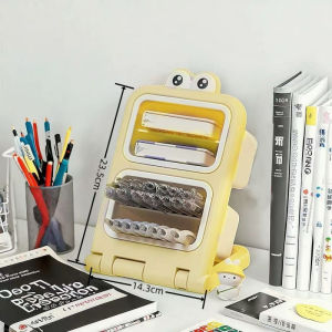 4 Grids Pen Holder Removable Supply Stationery Organizer Desktop Storage Box Large Capacity 笔筒