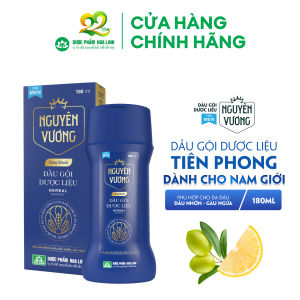 Dầu gội dược liệu Nguyên Vương Sảng khoái dành cho nam chai 180ml