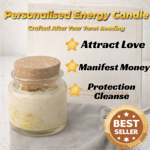 [PREORDER] Personalised Energy Candle 100g by inyan13