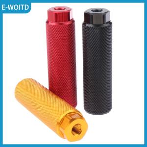 【E-WOITD】 1pcs Alloy Foot Stunt Peg For BMX Bike Fit 3 8 Inch Axles Bike Pegs Anti Skid Lead Foot Rest Pegs Bicycle Accessories
