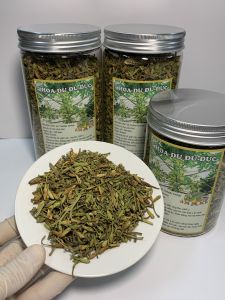 Hoa đu đủ đực (hộp 150g) đu đủ đực khô nguyên chất trà đu đủ hàng loại 1 thơm phức chất lượng giải độc ung thư