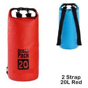 TRENY Ocean Pack Waterproof Dry Tube Bag Sling Backpack For Watersports Outdoor Sport Beach Gym Camping