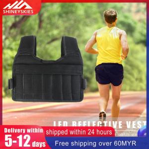 【New Arrival】3/15/35kg Workout Weight Jacket Adjustable Weighted Exercise Vest Workout Equipment for Exercise Boxing Training Fitness