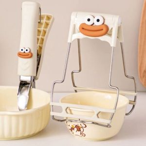 Anti-scalding Clip Bowl Clip Household Anti-slip Insulation Pad Grab Casserole Tray Holder Plate Clip Bowl Clip Kitchen
