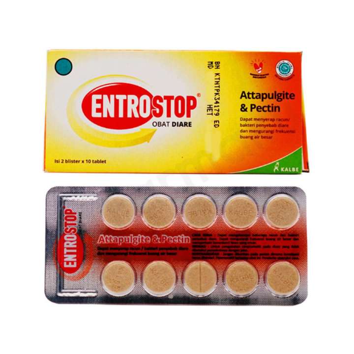 Entrostop Tablet Dewasa Meringankan Diare