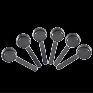 WH 5/10Pc Plastic Measuring Coffee Scoop with Scale Baking Utensils Milk Powder Liquid Spoon Kitchen Tool