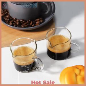 [A Peassion]💖[HOT SALE]🎈🎈 70 75ml Borosilicate Glass Measuring Cup With Double Spout And Closed Handle