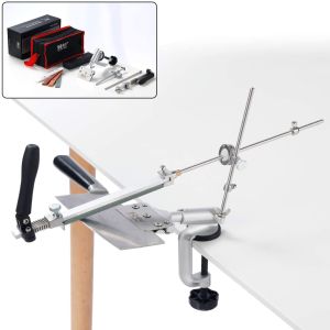 RUIXIN PRO Upgraded Knife Sharpener Professional Stainless Steel Kitchen Set Fix-angle With 4 Sharpening Stone