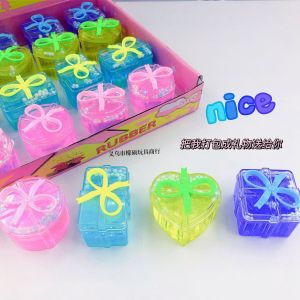 สไลม์กล่องของขวัญ สินค้าขายดี สลาม น้ำลายเอเลี่ยน พร้อมส่งด่วน มีเก็บปลายทาง