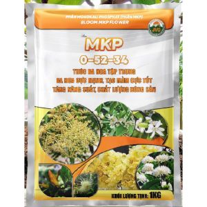 MKP 0-52-34 Gói 1kg Thúc Ra Hoa Đồng Loạt Tạo Mầm Tốt Chống Nghẹn Đồng JVO84 NongNghiepVietNhat