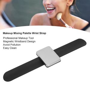 Cosmetic Mixing PaletteMakeup Mixing Palette Wrist Strapwith Magnetic Mixing Palette and Silicone WristbandEasy CleanConvenient Color MixingSuitable For Nail Salon