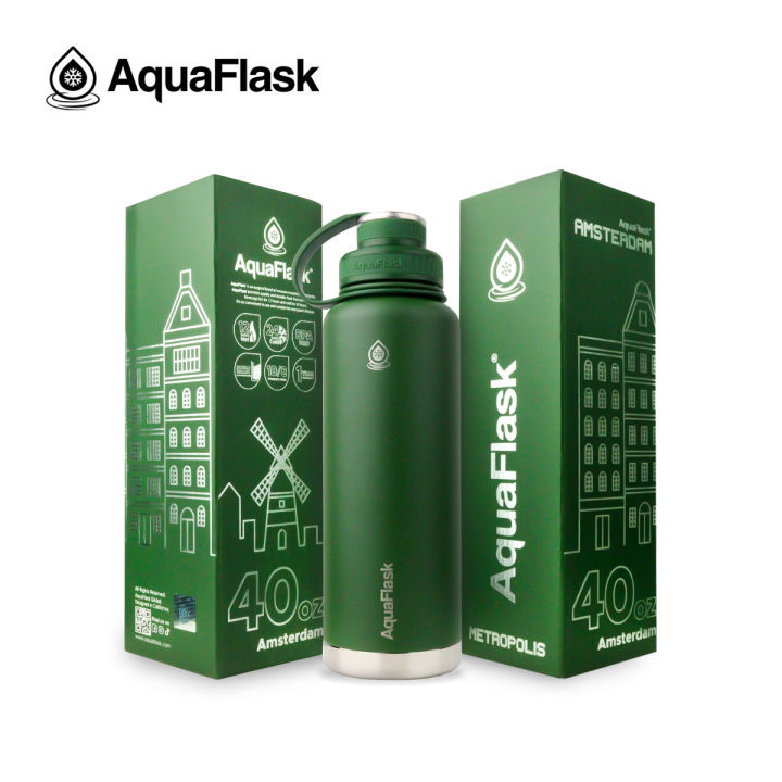 AQUAFLASK (18oz/22oz/32oz/40oz) Metropolis Limited Edition Vacuum ...