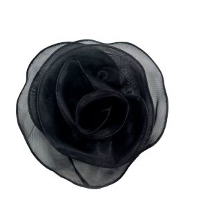 LALEUCA Multi-layer Organza Large Flower Patch Chest Flower 3D Clothing Patch Evening Dress Handmade Clothes Appliques Sewing