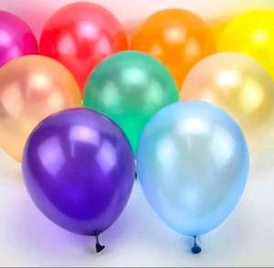 Metallic Balloons 10 Inch for Birthday Wedding Party Decoration Vibrant Finish Pack of 25 50 100 Pieces Elegant Charm 02