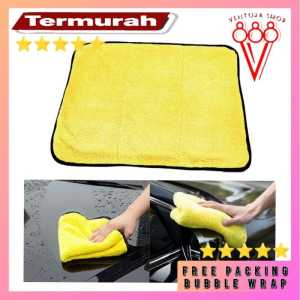 Promo Kain Lap Mobil Microfiber Towel Cloth Velve Ukuran 30 x 30 Cm