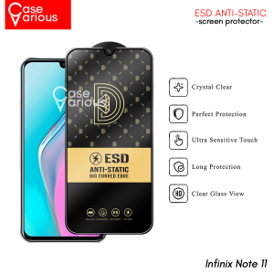 PAKET Tempered Glass Infinix Note 11 Anti Gores Anti Debu Free Tempered Glass Kamera dan skin