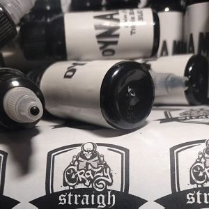 Tinta Tattoo Sulam Dynamic Black 30ML: Pewarna Kulit Kecantikan