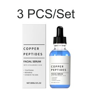 Copper Peptide Serum Hyaluronic Acid Tighten Skin Barrier Repair Deep Hydration Antioxidant Sensitive Dry Skin Serum 30ml