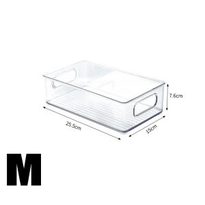 Stackable Refrigerator Organizer Bins Fridge Drawers Containers，Fridge Organization and Storage Storage Box Save Vertical Space for Kitchen Cabinet