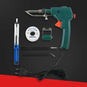 Solder Listrik Tembak Tin Gun Handheld Wire Tweezer 60W - GT10 Taffware
