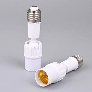 E27 Lengthened Lamp Base 180 Degree Rotation Lamp Holder LED Light Bulb Extension Lamp