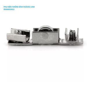 [10 Cái] Bánh xe lùa tủ kính cửa kính kẹp kính Matex - đơn/ đôi