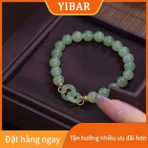 YIBAR Mùa Hè Valentine Của Ngày Món Quà Tình Yêu Trái Tim Ngọc Bích Hạt Vòng Đeo Tay Quyến Rũ Cho Phụ Nữ Cô Gái Thời Trang Tự Nhiên Vòng Đeo Tay Để Yêu Đồ Trang Sức Quà Tặng