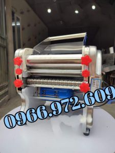 Máy cán bột làm vỏ bánh baohá cảobánh gốiđế bánh pizza size 22 chạy điệnbảo hành 12 tháng