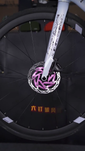 Centerlock Disc Brake Rotors 160mm Bicycles Disc Brake Rotors Hollow Center Lock Mountain Bike Brakes Rotors Easy to Use