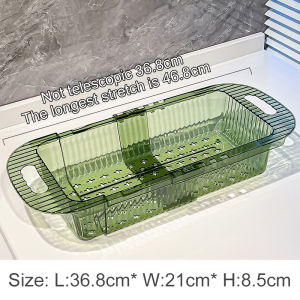 Mở rộng trên các miếng lọc bồn rửa mặt trái cây và rau quả lưới ráo nước có thể điều chỉnh lọc bồn rửa Rổ đựng đồ giặt cho nhà bếp