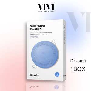 Dr. Jart+ Water Jet Soothing Hydra Solution Facial Mask，Dr Jart+ 5PCS Capsule Water Jet Deep Vital Hydra Solution sheet Mask Set