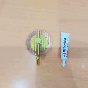 Móc Treo Dán Tường Sang Trọng Móc Quần áo Treo Đồ Kim Cương Chất Liệu Acrylic Chống Nước Trong Nhà Tắm