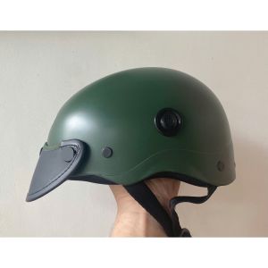 DANSHOP Mũ Bảo Hiểm Thời Trang - An Toàn - Giá Rẻ - Chất Lượng Nón Bảo Hiểm Nửa Đầu - Mũ Bảo Hiểm Có Lỗ Thông Gió - Màu Sơn Nhám - Thời Trang Hợp Cho Mọi Lứa Tuổi