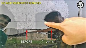 Pembersih Jamur Kaca Mobil / Kaca Rumah / Bercak air / Kerak Air / No Acid Waterspot Remover