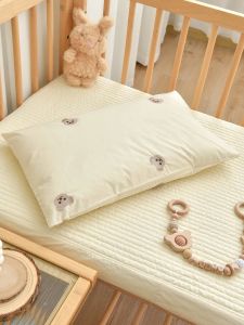 Newborn Baby Pure Cotton Pillow Baby Cotton Pillow Kindergarten Childrens Nap Breathable Buckwheat Pillow Removable Pillowcase2026