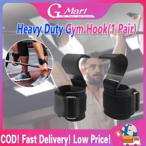 Fitness Strap Wrist Weight Lifting Hooks Gloves Lifting Grip Pads Weight Strap Pull-Ups Power Lifting Gloves Hooks Training Gym Pull-Ups-Hooks