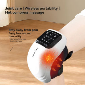 [Beatriz] Wireless Electric Knee Massager Vibration Heating Pad Pain Relief for Swelling Stiff Joints Stretched Ligament Muscles Pain Relief