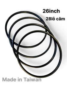NIềng nhôm 26inch 28lỗ căm cao 20mm (inner 20mm và 22mm) thắng đĩa dành cho xe đạp