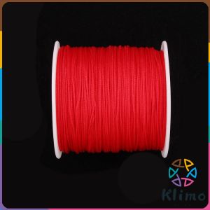KLIMO Nylon Thread Cotton Thread String DIY Beaded Braided Bracelet Jewelry Making 40meters 0.8mm