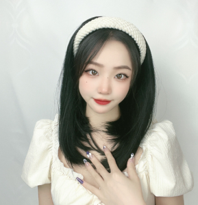 Wig Bando - Wig Bandana Rambut Pendek - Bandana Nagita