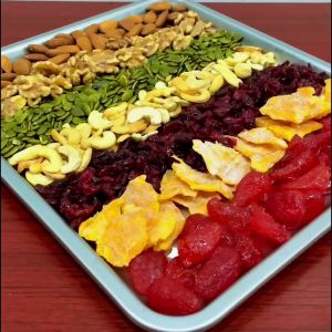 7in1 Mixed Nuts Dried Fruits Berries (Newly roasted Oil-free Unsalted)