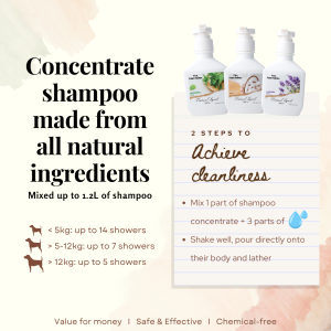 [Lava.Pet] For Furry Friends Skin and Fur Serum (For Cats) Shampoo Serum made from natural ingredients. Specially formulated for cats promoting healthier skin and fur