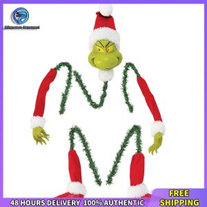 Holiday Party Supplies 5PCS Grinch Xmas Arm Leg Head Ornaments Holder for Christmas Tree Decor