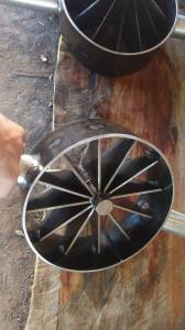 จำปาผ่าไม้ไผ่ เครื่องมือผ่าไม้ ขนาด 6 นิ้ว ขนาด 4-12 ฟัน ใบมีดคม ทนทาน