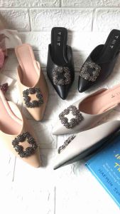 Sandal tutup kepala TMT TIB 70 Sandal premium logo manolo model abadi
